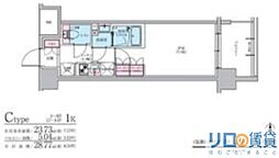 COMFORIALIV新大阪Q 1Kの間取図画像