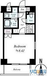 クレアート新大阪セレニティ 1Kの間取図画像