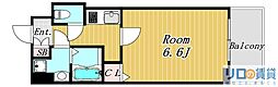 Sレジデンス新大阪リデンテ 1Kの間取図画像