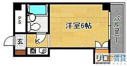 ラ・セレッソ ワンルームの間取図画像