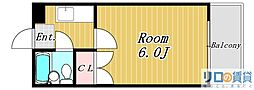 ローレルハイツ富士富 1Kの間取図画像