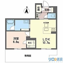 和の社 江坂 1LDKの間取図画像