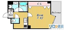 DolceVita1 1Kの間取図画像