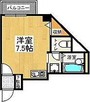 ラシーヌ山坂  ｜ 大阪府大阪市東住吉区山坂5丁目（賃貸マンション1R・6階・21.12㎡） その2