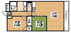 メゾン平野パートI 502 ｜ 大阪府大阪市平野区背戸口1丁目（賃貸マンション2LDK・5階・60.00㎡） その2