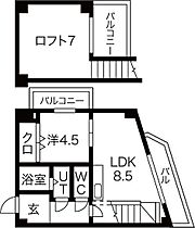 オズレジデンス東住吉 402 ｜ 大阪府大阪市東住吉区矢田4丁目（賃貸マンション2LDK・4階・48.00㎡） その2