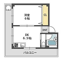 Ｈｅｙｍ Ｔ 401 ｜ 大阪府大阪市東住吉区駒川4丁目（賃貸アパート1DK・4階・27.00㎡） その2