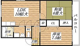 ジェミニ　北・南 301 ｜ 大阪府大阪市平野区瓜破東2丁目（賃貸マンション2LDK・3階・56.87㎡） その2