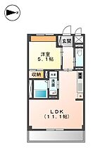 ユニヴァリィ　セントラルコート長居 506 ｜ 大阪府大阪市東住吉区鷹合1丁目（賃貸マンション1LDK・5階・40.00㎡） その2