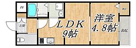 アフィット西今川 202 ｜ 大阪府大阪市東住吉区西今川1丁目（賃貸アパート1LDK・2階・30.46㎡） その2