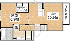 メゾンドフルールI 205 ｜ 大阪府大阪市東住吉区今川4丁目（賃貸アパート1LDK・2階・44.64㎡） その2