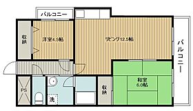 コートアゼリア鷹合 201 ｜ 大阪府大阪市東住吉区鷹合3丁目（賃貸マンション2LDK・2階・51.00㎡） その2