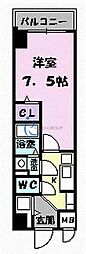 アドニスコート加美 1Kの間取図画像