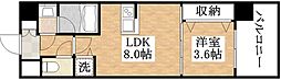 パラゴン宮町 1LDKの間取図画像