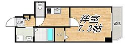 K-フロント加美北公園 1Kの間取図画像