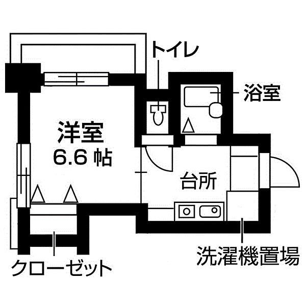 クレア高峯 ｜愛知県名古屋市中区千代田5丁目(賃貸マンション1K・7階・22.83㎡)の写真 その2