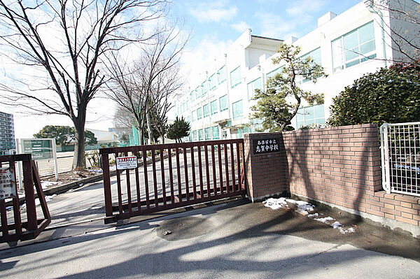 画像28:志賀中学校 1352m