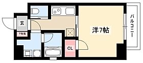 NNS121  ｜ 愛知県名古屋市西区則武新町3丁目1-69（賃貸マンション1K・2階・26.71㎡） その2