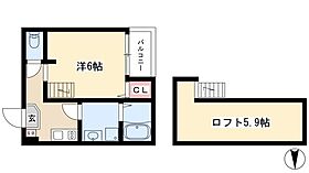 コンフォール松原町  ｜ 愛知県名古屋市中村区松原町5丁目57-8（賃貸アパート1K・1階・21.87㎡） その2