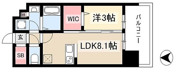 デュオフラッツ栄 ｜愛知県名古屋市中区栄5丁目(賃貸マンション1LDK・5階・31.39㎡)の写真 その2