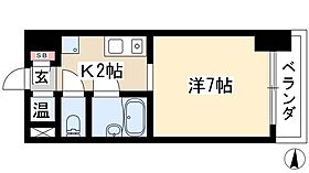 第7フクマルビル  ｜ 愛知県名古屋市中区正木4丁目3-20（賃貸マンション1K・2階・22.91㎡） その2