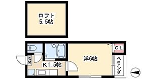 P.A.F.I.A.C郷前  ｜ 愛知県名古屋市中村区郷前町2丁目37-1（賃貸アパート1K・2階・19.89㎡） その2