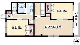 フローラＴＦＴ  ｜ 愛知県名古屋市西区南堀越1丁目6-5（賃貸アパート2LDK・2階・58.32㎡） その2