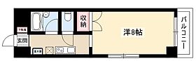 ヴァンヴェール名古屋  ｜ 愛知県名古屋市中村区岩塚町字神田26（賃貸マンション1R・2階・24.94㎡） その2