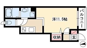 アルモかたばみ  ｜ 愛知県名古屋市中川区八熊3丁目8-4（賃貸アパート1R・1階・30.20㎡） その2