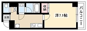 AXIS  ｜ 愛知県名古屋市中村区則武本通2丁目77-1（賃貸マンション1K・7階・25.10㎡） その2