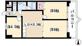 ファンシービル岩間  ｜ 愛知県名古屋市中区大須1丁目21-20（賃貸マンション3LDK・10階・58.89㎡） その2