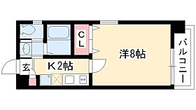 プライマル名古屋吹上(旧:ボタニカルコート)  ｜ 愛知県名古屋市千種区千種通6丁目31-1（賃貸マンション1K・5階・24.59㎡） その2