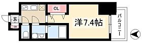 S-RESIDENCE堀田North  ｜ 愛知県名古屋市瑞穂区大喜新町1丁目4-2（賃貸マンション1K・15階・24.85㎡） その2