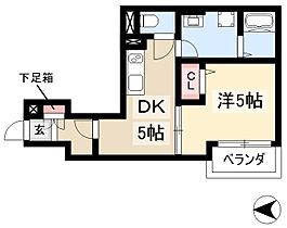 トルナーレ  ｜ 愛知県名古屋市北区金城2丁目8-12（賃貸アパート1DK・2階・28.77㎡） その2