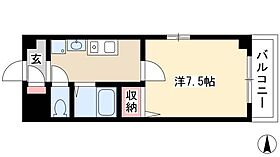 アンフィニM  ｜ 愛知県名古屋市中区新栄3丁目7-3（賃貸マンション1K・4階・24.08㎡） その2