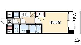 プレサンスジェネ栄  ｜ 愛知県名古屋市中区栄5丁目11-35（賃貸マンション1K・6階・24.94㎡） その2