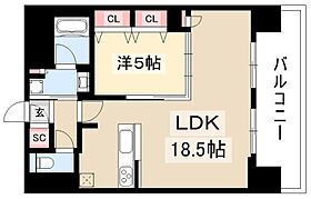 プレサンスロジェ丸の内テラス  ｜ 愛知県名古屋市中区丸の内1丁目14-6（賃貸マンション1LDK・11階・54.78㎡） その2