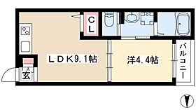 エスペランサ浄心  ｜ 愛知県名古屋市西区名西2丁目18-10-1（賃貸アパート1LDK・2階・29.83㎡） その2