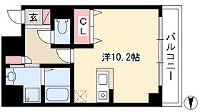 ベルアンジュ  ｜ 愛知県名古屋市中区橘1丁目21-15（賃貸マンション1R・9階・30.27㎡） その2