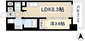 SOLメイクス浄心天神山  ｜ 愛知県名古屋市西区花の木3丁目19-11（賃貸マンション1LDK・3階・30.78㎡） その2