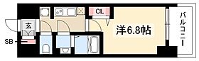 プレサンス名古屋駅ゲート  ｜ 愛知県名古屋市中村区竹橋町24-12（賃貸マンション1K・6階・23.47㎡） その2