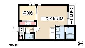 GRANDTIC COPAIN本山  ｜ 愛知県名古屋市千種区春里町1丁目11-1（賃貸アパート1LDK・1階・30.64㎡） その2