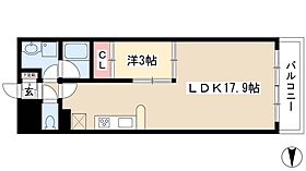 Gramercy Shirakawa Koen  ｜ 愛知県名古屋市中区栄2丁目13-21（賃貸マンション1LDK・9階・46.64㎡） その2