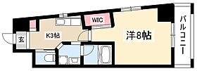 AZUR YABACHO  ｜ 愛知県名古屋市中区栄5丁目12-23（賃貸マンション1K・3階・27.42㎡） その2