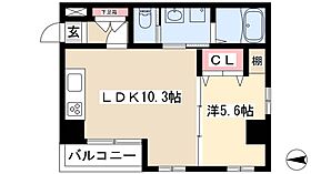 サンエスケーイワタ丸の内  ｜ 愛知県名古屋市中区丸の内1丁目12-23（賃貸マンション1LDK・4階・38.64㎡） その2