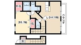 UH中野新町III  ｜ 愛知県名古屋市中川区中野新町4丁目94（賃貸アパート1LDK・2階・50.74㎡） その2