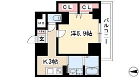 クラウザン徳川  ｜ 愛知県名古屋市東区新出来2丁目1-12（賃貸マンション1K・3階・30.66㎡） その2