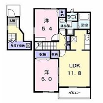 グランディール・N  ｜ 愛知県名古屋市中川区土野町118（賃貸アパート2LDK・2階・61.68㎡） その2