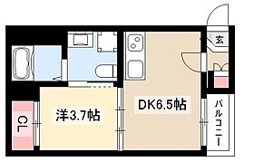 ハーモニーテラス千種VII  ｜ 愛知県名古屋市千種区千種1丁目30-1-2（賃貸アパート1DK・3階・25.54㎡） その2