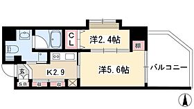 レジディア丸の内  ｜ 愛知県名古屋市中区丸の内2丁目2-10（賃貸マンション2K・12階・29.02㎡） その2